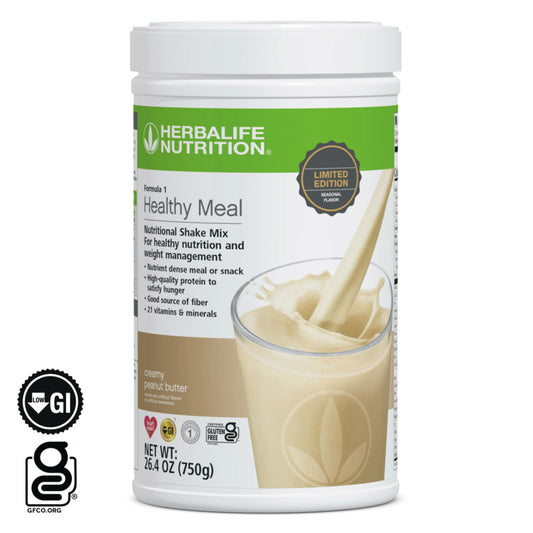 Limited Edition Formula 1 Healthy Meal Nutritional Shake Mix: Creamy Peanut Butter